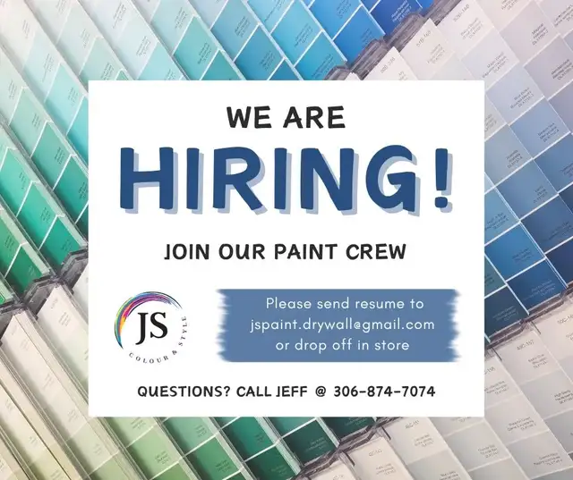 Full Time Paint Crew Help Wanted- Naicam, SK