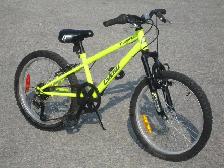 GREAT SHAPE OVERALL BOY'S 20' GLOW 7 SPEED WITH SUSPENSION!