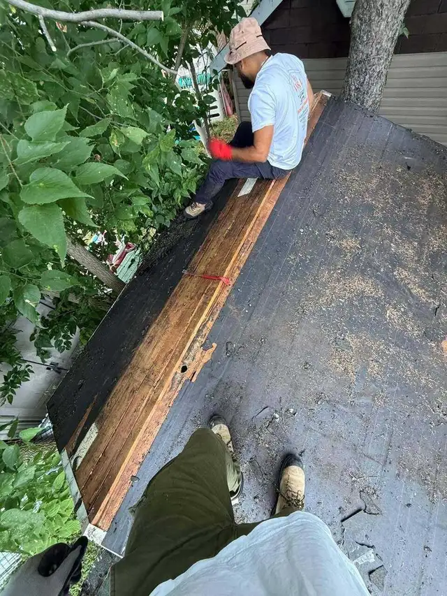 Toiture pour cabanon / pose de bardeaux - Photo 7