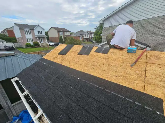 Toiture pour cabanon / pose de bardeaux - Photo 9