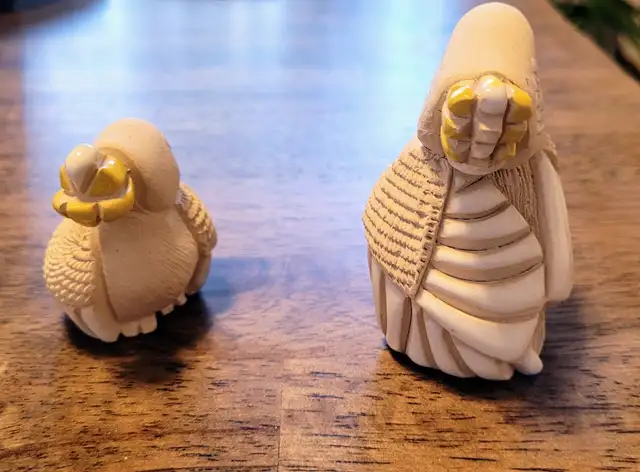 1970's Artesania Rinconada Clay Figurines (set of 5) - Photo 6