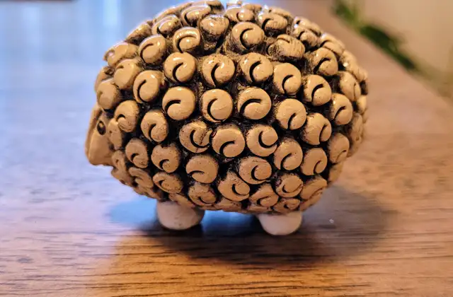 1970's Artesania Rinconada Clay Figurines (set of 5) - Photo 8