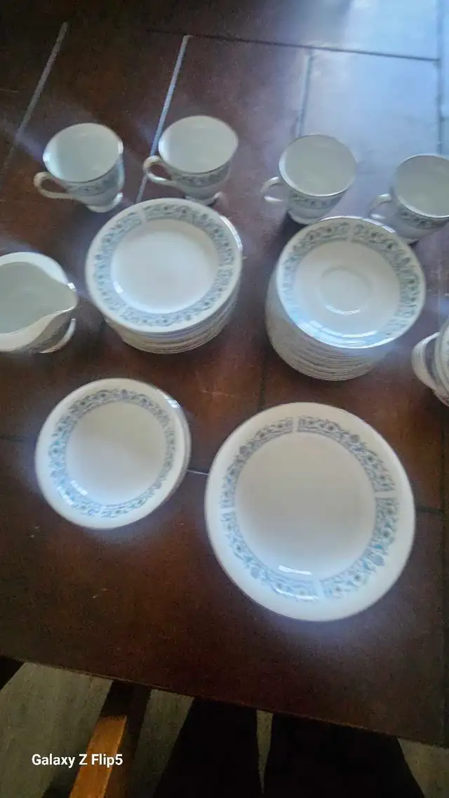 Ensemble vaisselle bleu  vintage Nitto Ware - Photo 6
