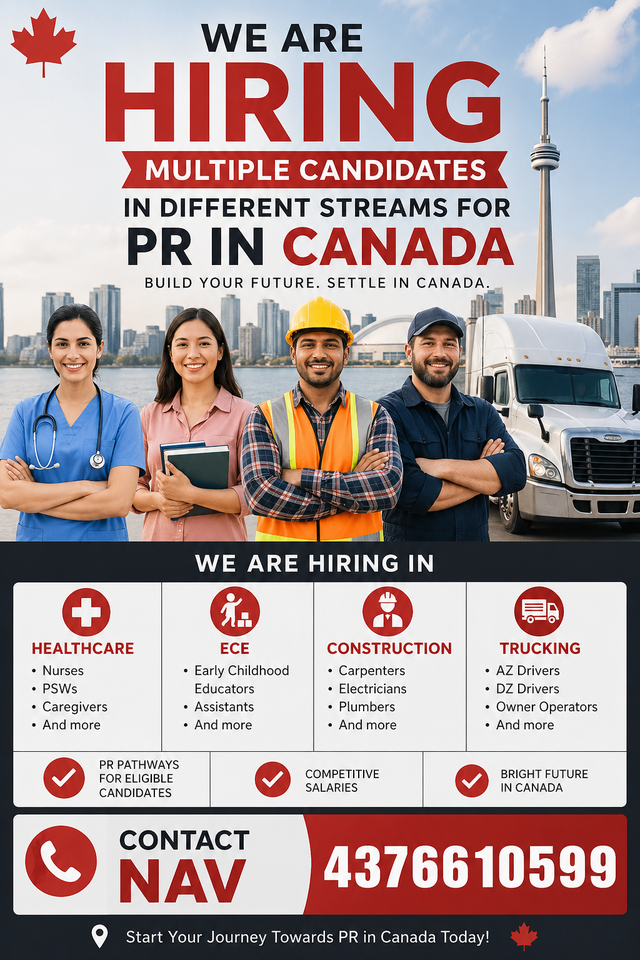 Healthcare, ECE, Construction & Trucking Jobs – PR Guidance