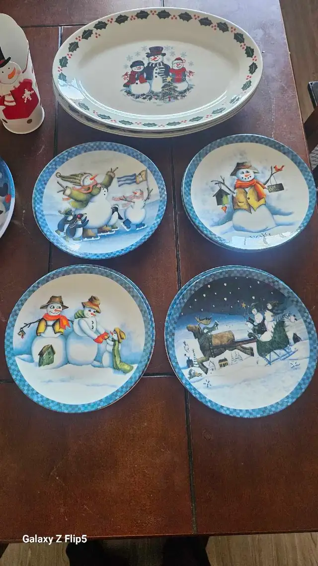 Collection vaisselle de bonhomme de neige - Photo 2