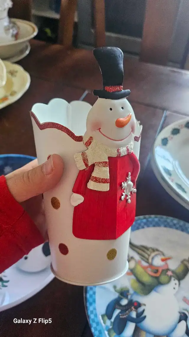 Collection vaisselle de bonhomme de neige - Photo 7