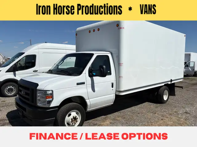 2024 Ford E-450 16' CUBE VAN RAMP MANDOOR 87K CAN LEAse! $AVE