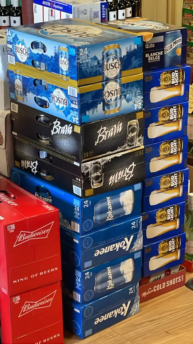 Cashier at liquor store