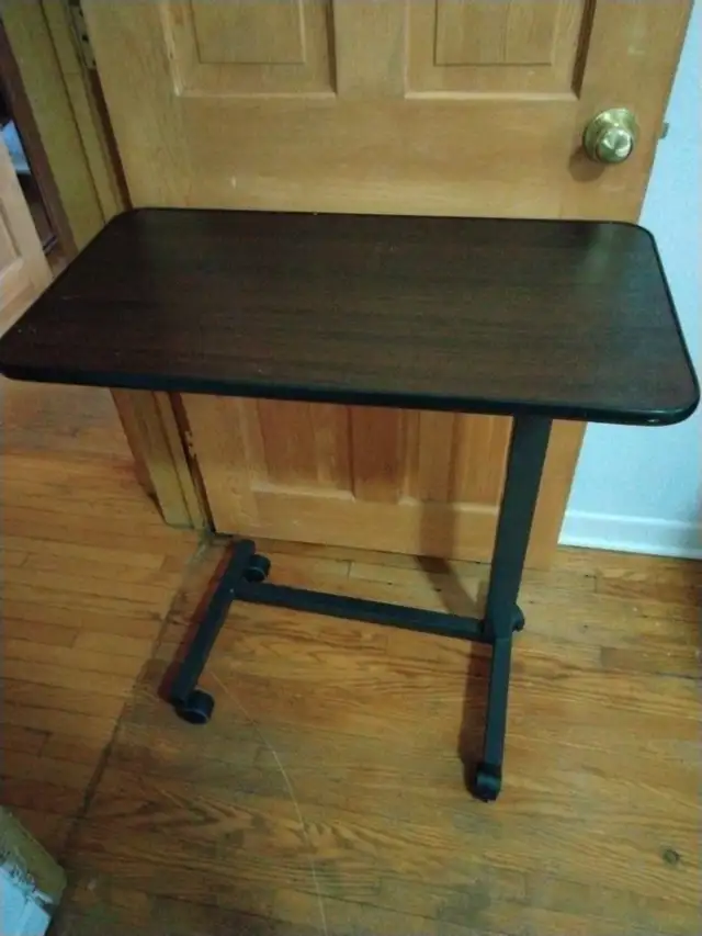 Hospital Bed,  Overbed Table and Wheelchair - Photo 2