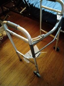 Hospital Bed,  Overbed Table and Wheelchair - Photo 4