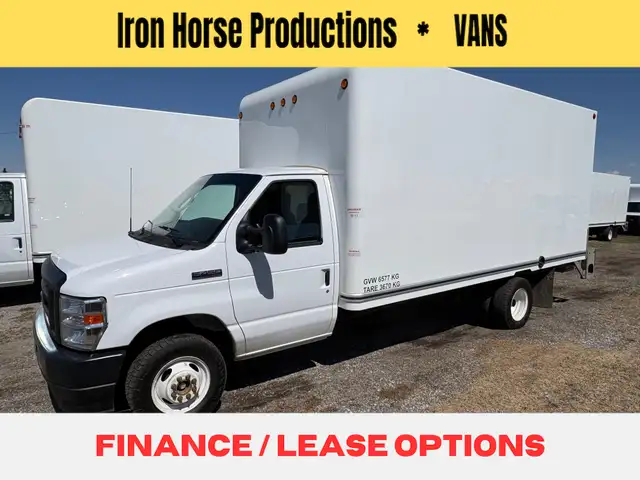 2023 Ford E-450 16' CUBE VAN 'POWER LIFT' CAN LEASE!