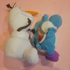 Olaf and Yoshi Plush