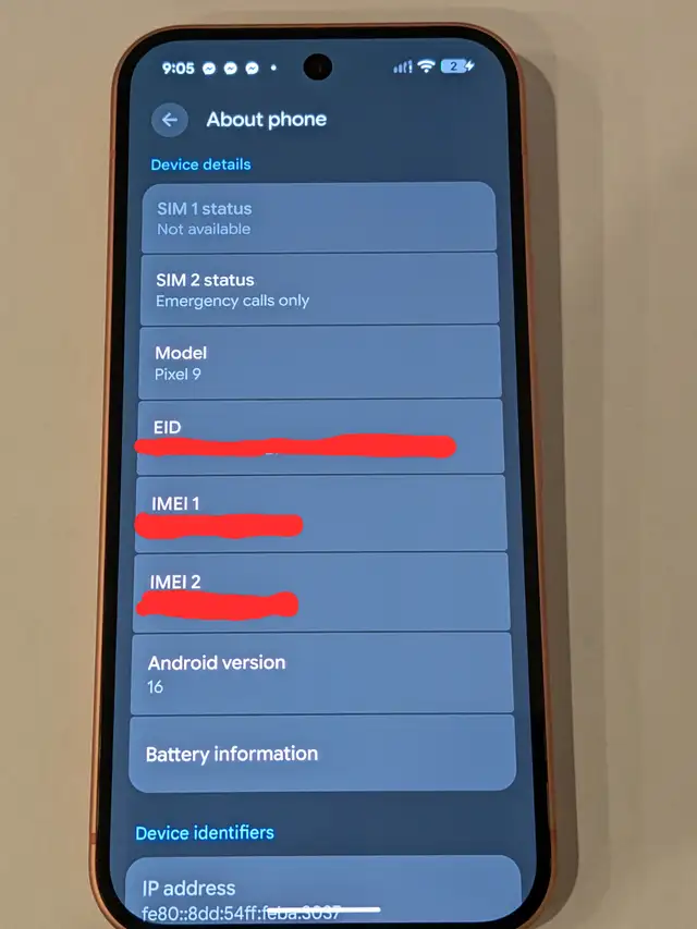 Google Pixel 9 phone, 128GB, mint - Photo 5