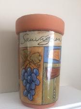 POT NEUF CÉRAMIQUE, BOUTEILLE VIN FROIDE SANS GLACE 9'HAU $10.00
