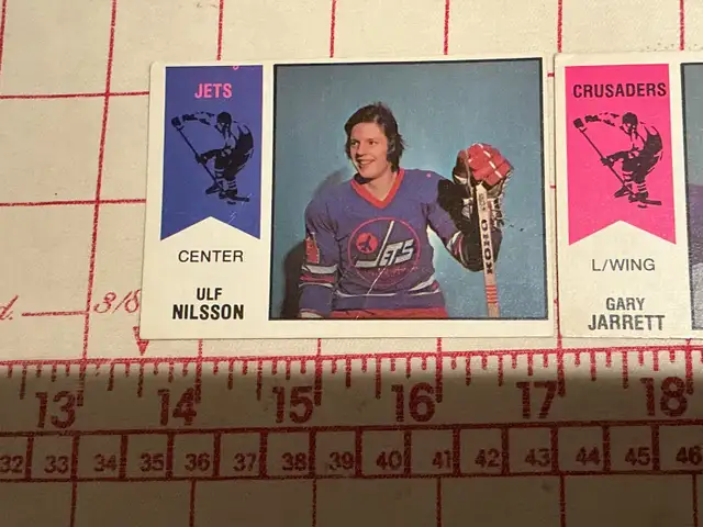 3  1974-75 O-PEE-CHEE WHA Cards #’s 4, 44 & 61 ! - Photo 2