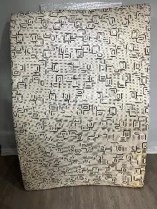 Foldable portable queen mattress