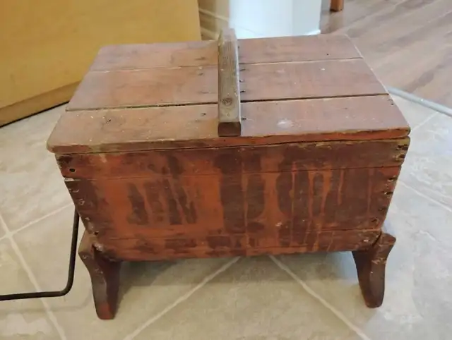 Baratte à beurre antique - Photo 2