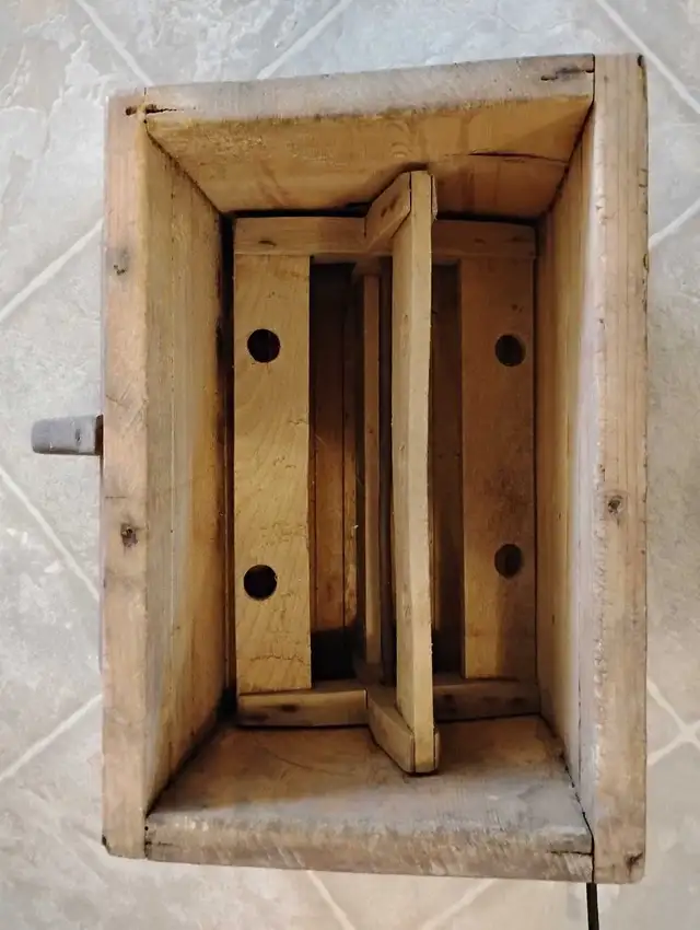 Baratte à beurre antique - Photo 3