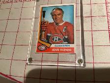 1974-75 O-PEE-CHEE HENRI RICHARD Card # 321 !