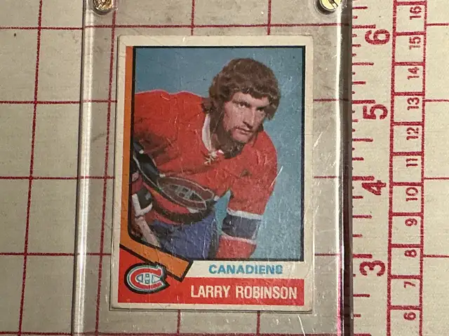 1974-75 O-PEE- CHEE LARRY ROBINSON Card # 280 ! - Photo 3