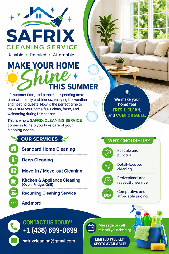 Affordable & Reliable House Cleaning in Ottawa
