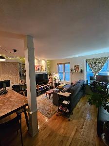 Magnifique 3-1/2 semi-meublé Saint-Jean-Baptiste avec terrasse