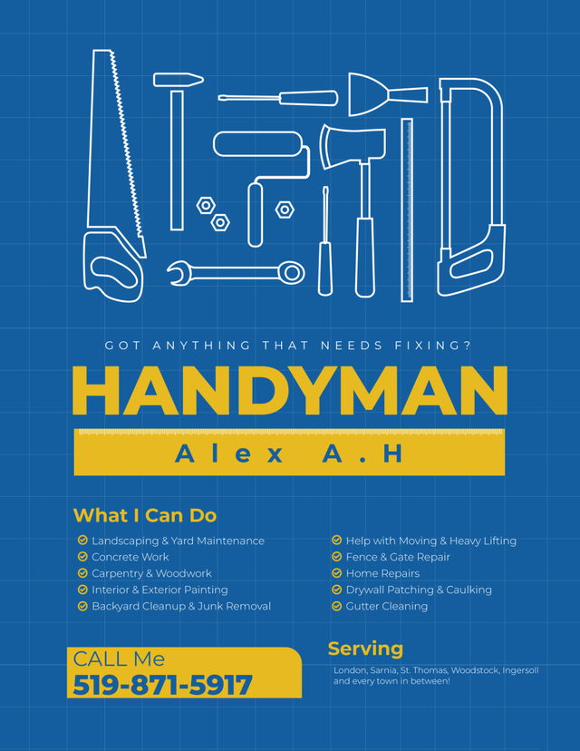 HANDYMAN SERVICES – $25/HR – RELIABLE & FAST - Photo 2