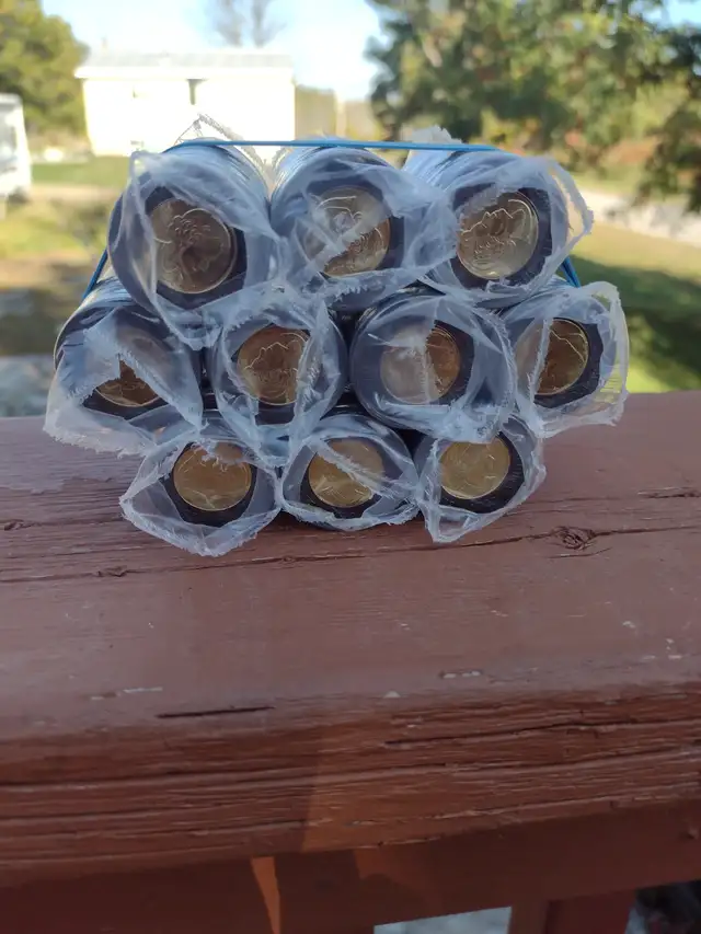 Unc 2022 in memory of the Queen black ring Canadian toonies - Photo 3