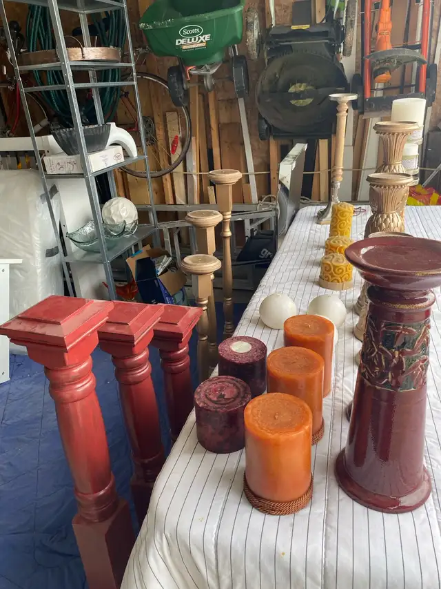 Floor and Table Candleholders