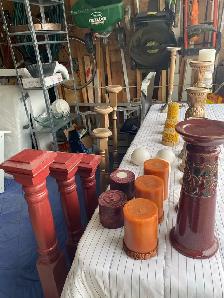 Floor and Table Candleholders