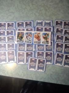 21 sealed 1 opened Marvel Go on a mission Lablaws Universe packs