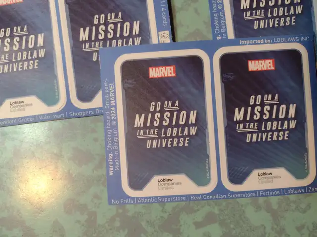 21 sealed 1 opened Marvel Go on a mission Lablaws Universe packs - Photo 4