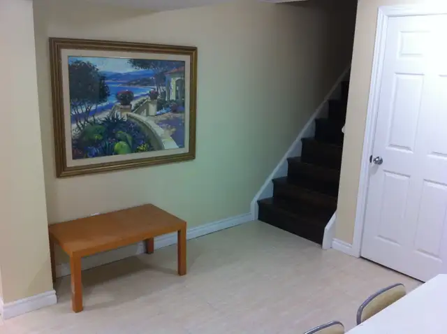 Whole basement of detached house for rent. Finch & Leslie