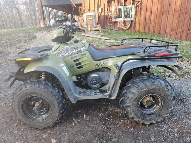 2000 POLARIS 4X4 500 WITH 455 MILES