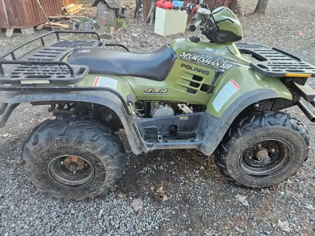 2000 POLARIS 4X4 500 WITH 455 MILES - Photo 4