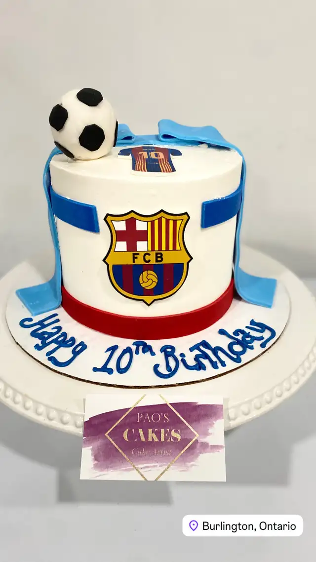 Oakville Cakes, Halton Bakery, birthday cakee