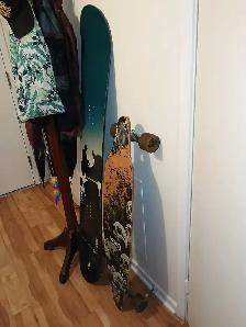 planche a neige planche a roulette a donner