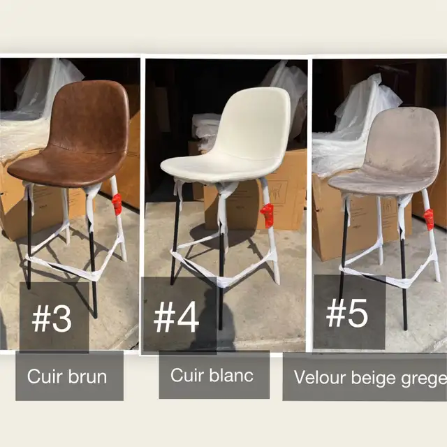 liquidation tables bois massif tabourets chaises - Photo 2