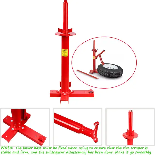 4'-21' Manual Tire Changer Portable Vacuum Tire Changer 033161 - Photo 8