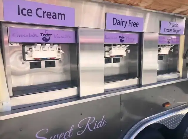 TURNKEY SOFT SERVE ICE CREAM FOOD TRAILER