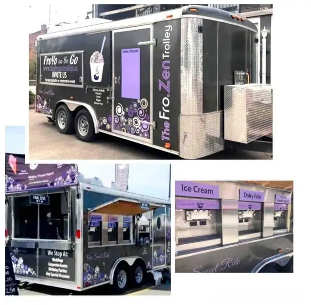 TURNKEY SOFT SERVE ICE CREAM FOOD TRAILER - Photo 6