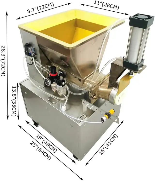 Promotion1g-500g Pneumatic Automatic Dough Divider Cutter 056179 - Photo 2