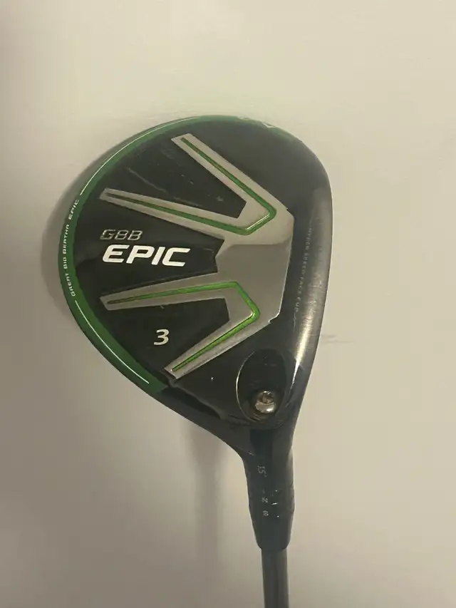 Callaway GBB Epic 3-Wood – Stiff Flex – Excellent Condition