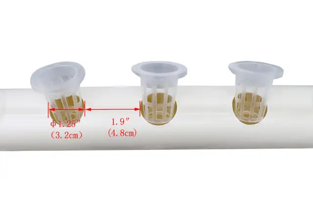 Wall-Mounted PVC Hydroponics Growing Kit 54 Plant Sites 141124 - Photo 5