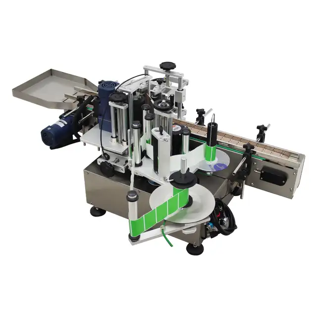 Automatic Chain Conveyor Round Bottle Labeling Machine 160209 - Photo 7