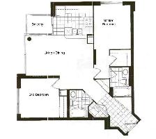 SHOWNG THURS. CORNER SUITE ~1000 Sq Ft, 2 Bed, 2 Bath, 15TH Flr - Photo 10