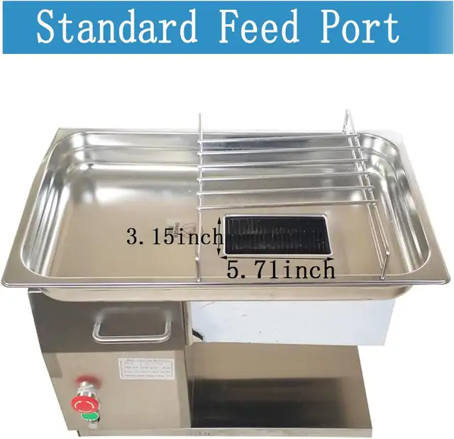 110V QH Meat slicer with 3mm Blade 160516 - Photo 6