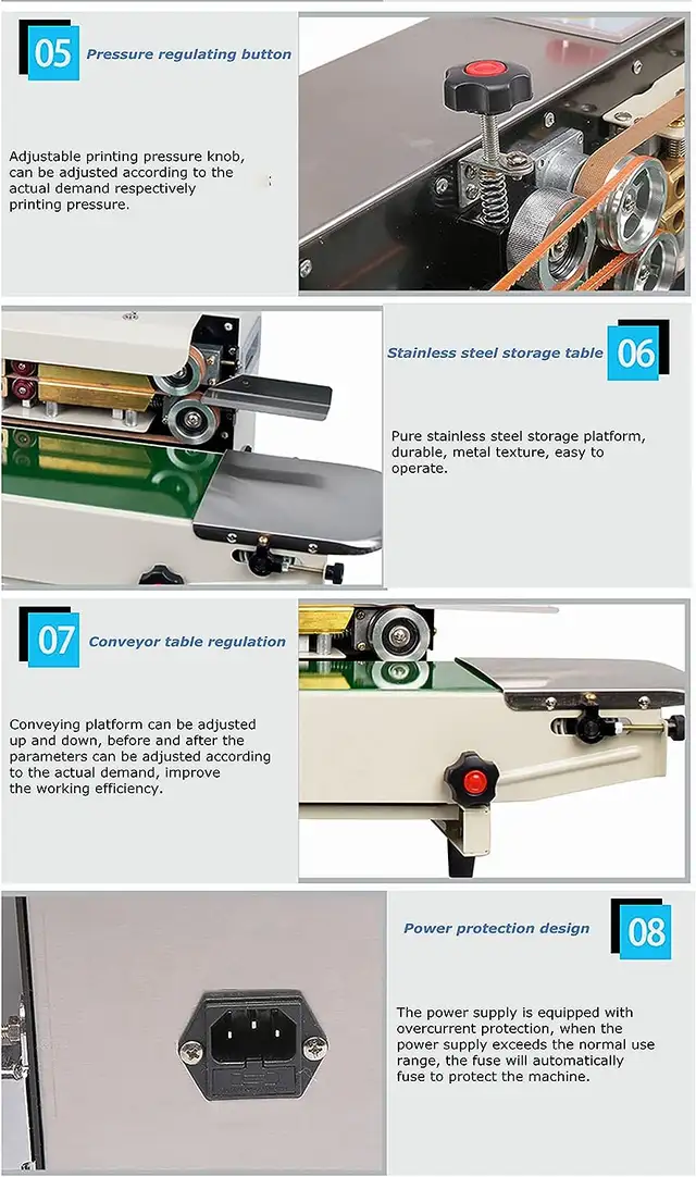 Vertical FR770 Automatic Continuous Bag Sealing Machine 181207 - Photo 5