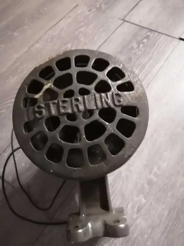 a Antique siren for a 1950s fire truck