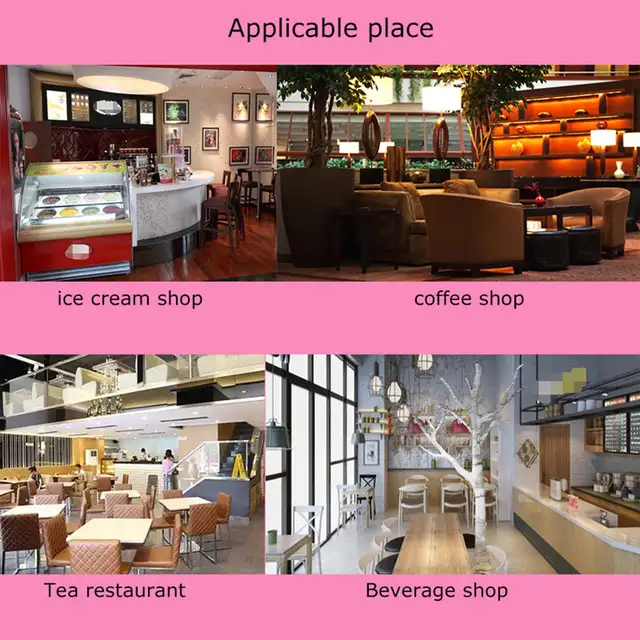 12 Pan Hard Ice Cream Refrigerator Gelato Showcase Cabinet210041 - Photo 7